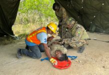 Earthquake response tested in regional emergency training