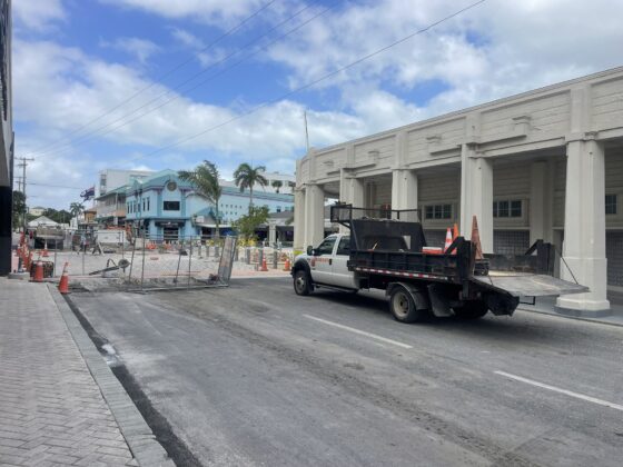 Edward Street by the Central Post Office