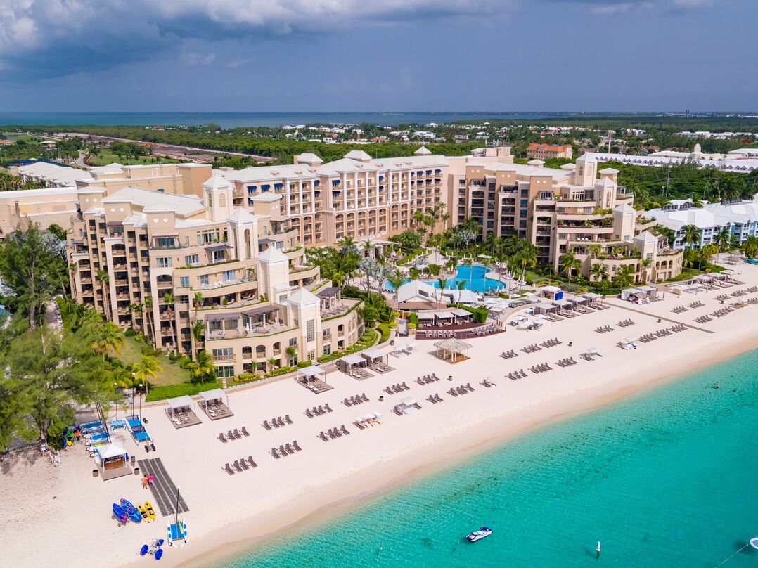 The Ritz-Carlton on Seven Mile Beach is one of many hotels on Grand Cayman