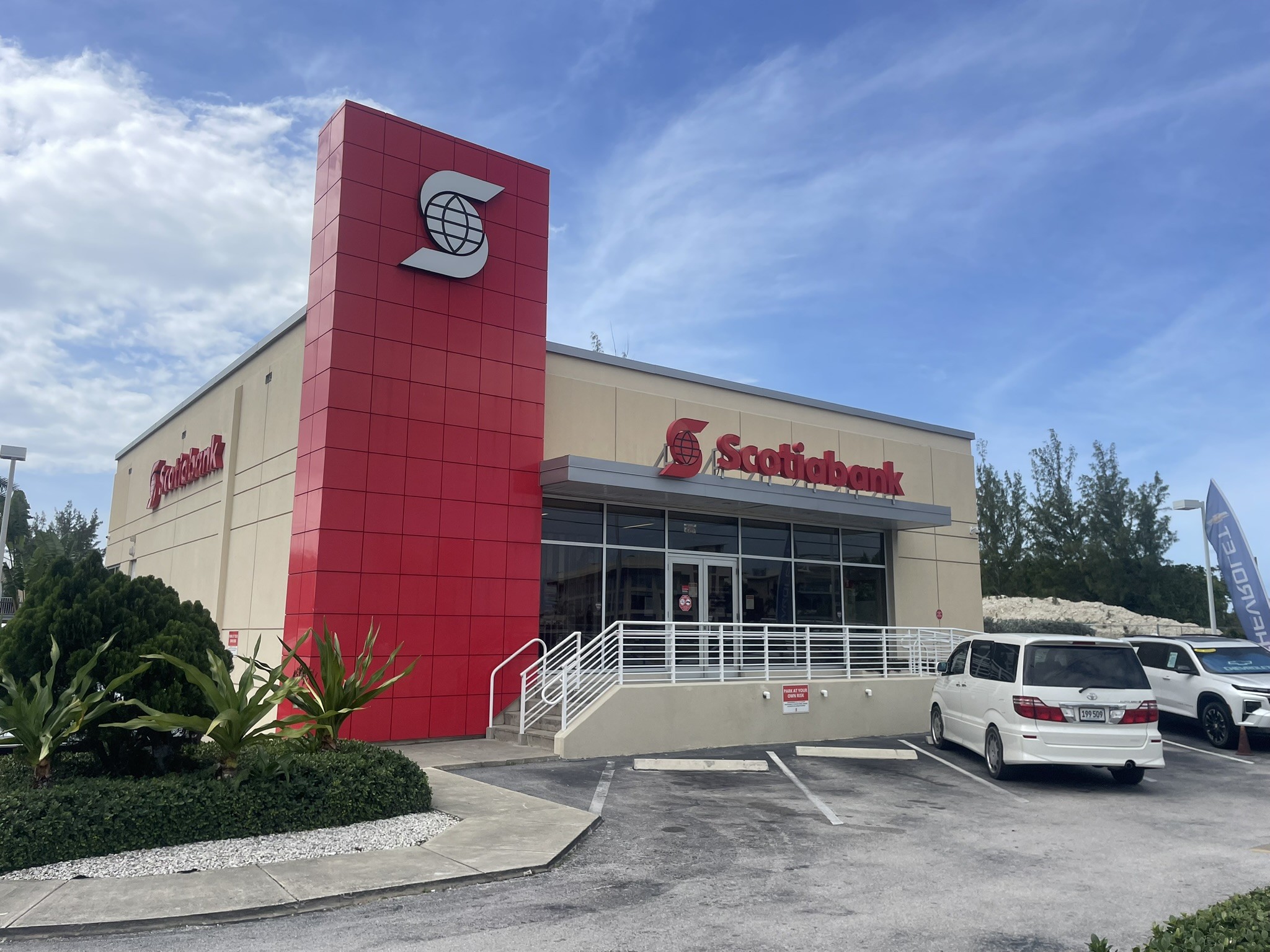 The CPA application is for the plot of land just north of Scotiabank