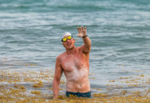 Oly Rush eyes record 100-mile swim around the Sister Islands