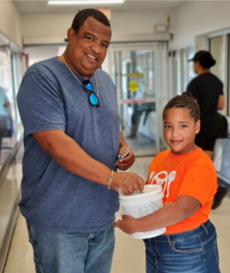 Volunteers of all ages came out to support MOW Change for Change 2024