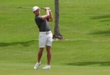 Cayman golfer Hastings leads way into round three at LAAC