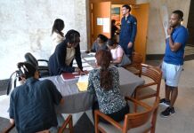 Fake election officials visiting homes