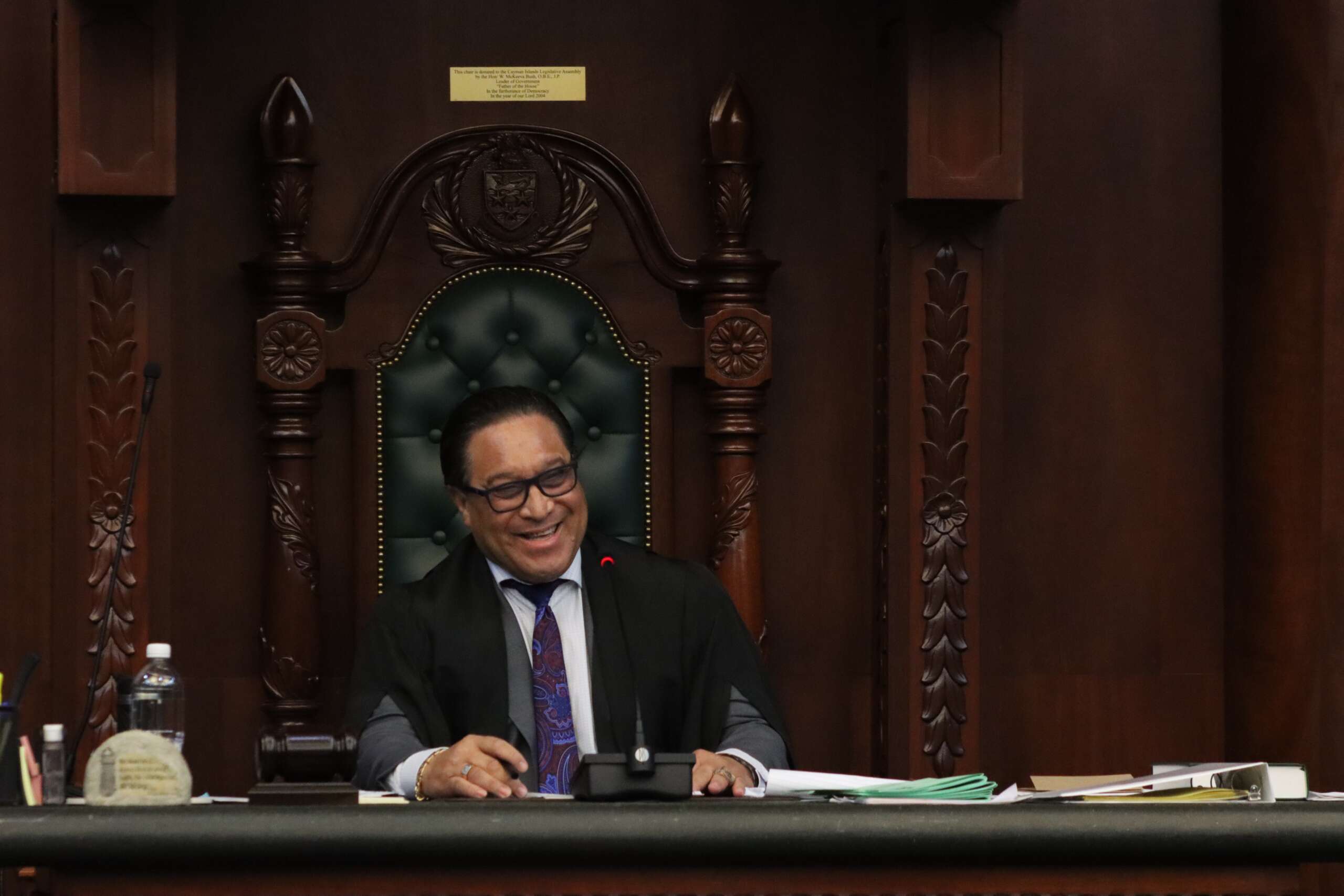 Outdoing Speaker and former premier Alden McLaughlin