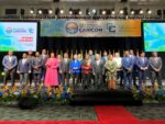 Premier attends CARICOM heads of government meeting in Barbados Premier Juliana O’Connor-Connolly, third from left in the back row, joins heads of government and guests on stage for an official photo at the conclusion of the opening ceremony of the CARICOM meeting. - Photo: Supplied