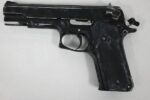 Guilty verdict over gun and bullets found in crashed car