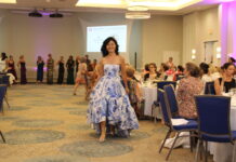 Pink Ladies petition for postage stamp honouring Olive Miller Pink Ladies members and volunteers showcased sustainable fashion during the annual fundraiser. - Photo: Khes Hamilton