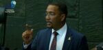 Cruise referendum bill poised for approval in Parliament Deputy Premier Kenneth Bryan led the Referendum Bill debate. - Photo: Parliament of the Cayman Islands