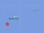 Small earthquake tremor felt in Grand Cayman This USGS screen capture shows the location of 4.3 magnitude tremor.