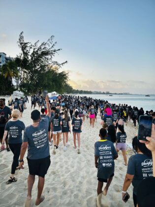 Heart Warriors and Angels Beach Walk
