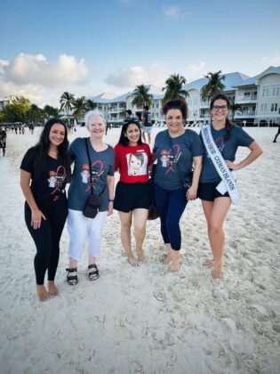 Heart Warriors and Angels Beach Walk
