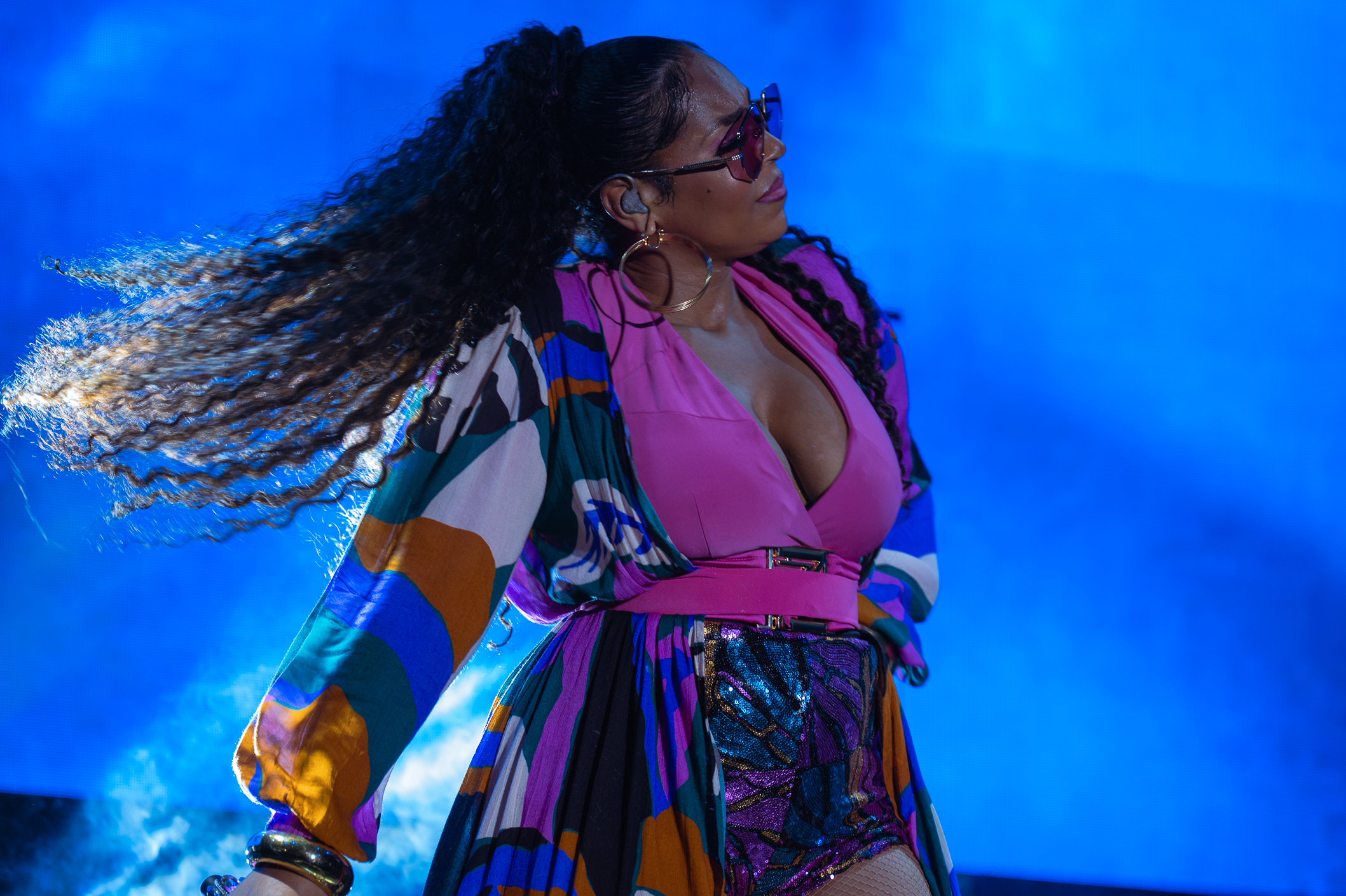 Ashanti was the final act on the Main Stage at a memorable Capella 2025 festival. - Photo: Taneos Ramsay