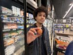 Egg prices hit record high as Cayman works to expand local supply Jamaul Barnes holds up an egg at the Foster's Supermarket at Camana Bay - Photo: Simon Boxall