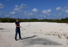 Humane Society’s new shelter on hold pending $5.5M land sale Humane Society operations manager Samantha Cooper shows where the new home of the animal shelter will be, once adjacent land, on offer for $5.5 million, can be sold. - Photo: Norma Connolly