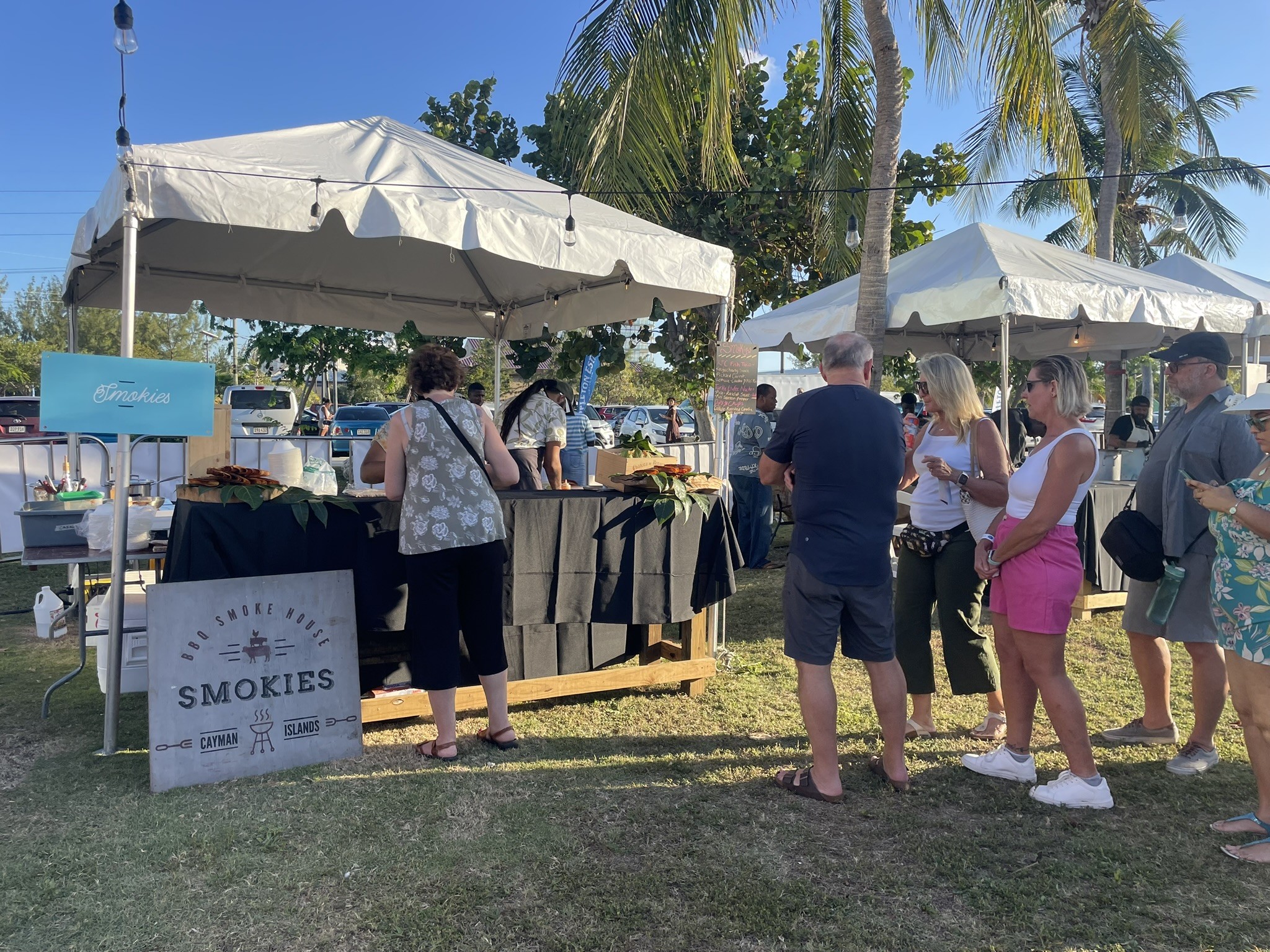 Ticket holders were able to sample the variety of local seafood delights on offe