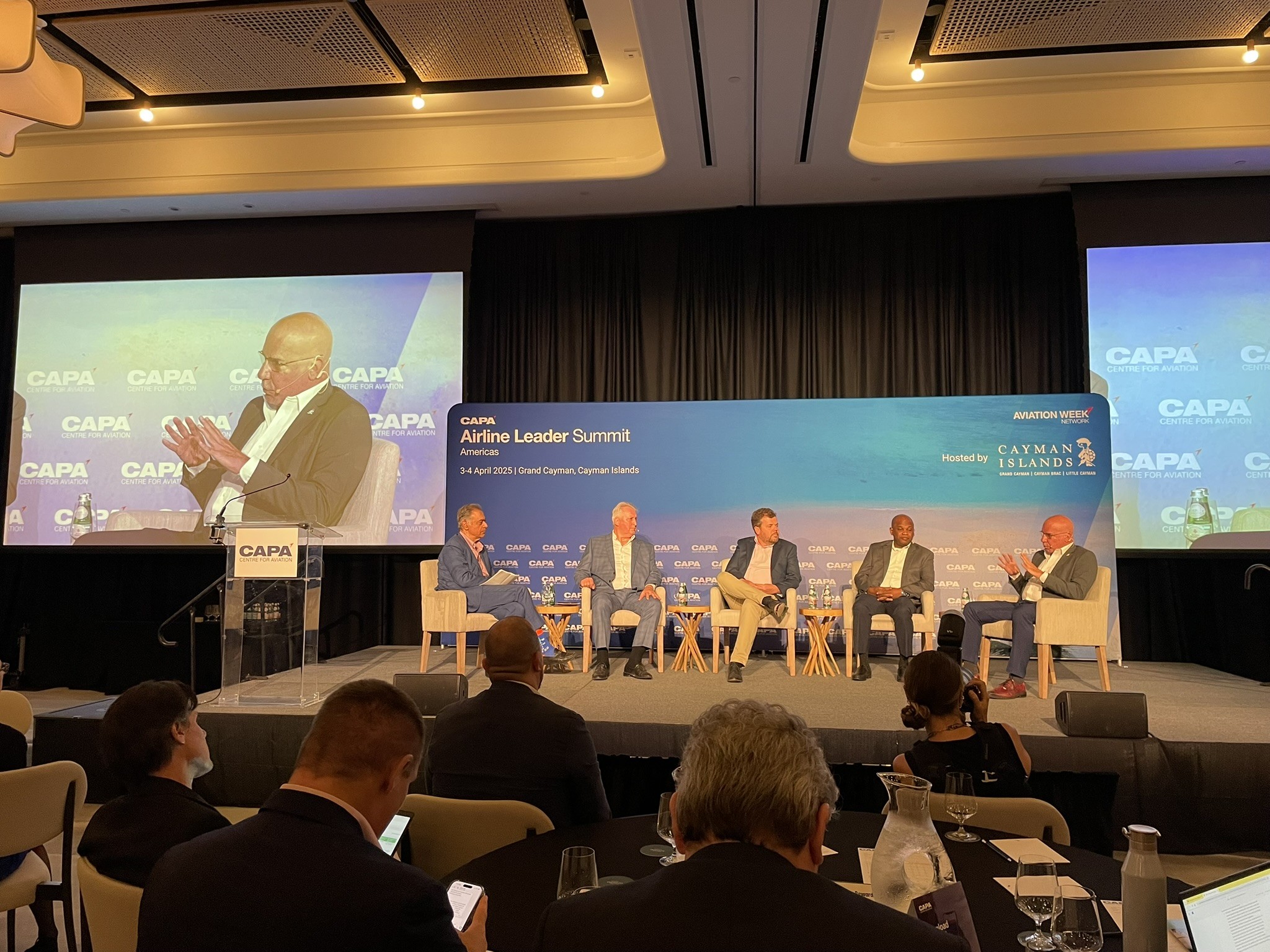 Fabian Whorms, ceo of Cayman Airways