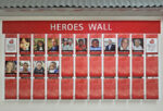Seven new survivors added to ‘Heart Heroes’ wall