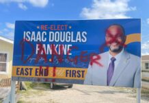 Damage to political posters is a criminal offence, vandals warned People who deface or damage political posters risk being arrested for criminal damage, warned the Elections Office today.