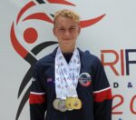 Meet Lev Fahy: Cayman’s teenaged star following in footsteps of swimming greats