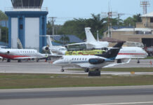 Private jet makes emergency landing at Owen Roberts