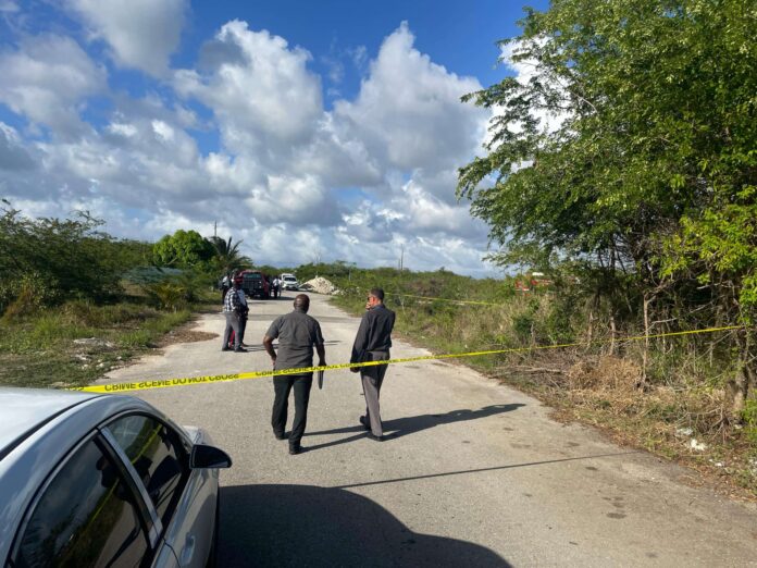 Scene of burning vehicle2