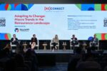 Failure to adapt to AI could put reinsurance sector at risk From left, panel moderator John Dykstra, a partner at law firm Maples; Veronika Torarp, Tanya Beattie, Mark Yu and Tim Zawacki. - Photo: Raymond Hainey
