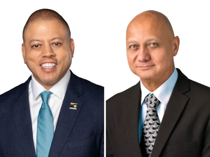 Candidates for West Bay South André Ebanks (TCCP) and Sterling Dwayne Ebanks (IND).