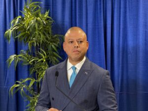 Andre Ebanks of The Caymanian Community Party