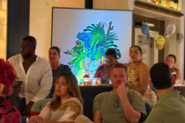 Guests at 'Stories by the Sea'