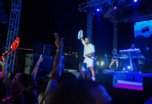 Kes the Band brings Carnival fete under the stars Kes the Band performs at Sundown at Camana Bay's Festival Green, a Batabano event for Carnival weekend on 9 May. - Photo: Tattianna Tibbetts