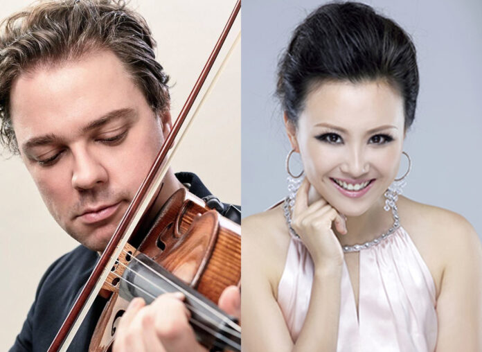 Award-winning violinist Alexander Sitkovetsky and pianist Wu Qian are coming to Cayman. - Photo: Supplied