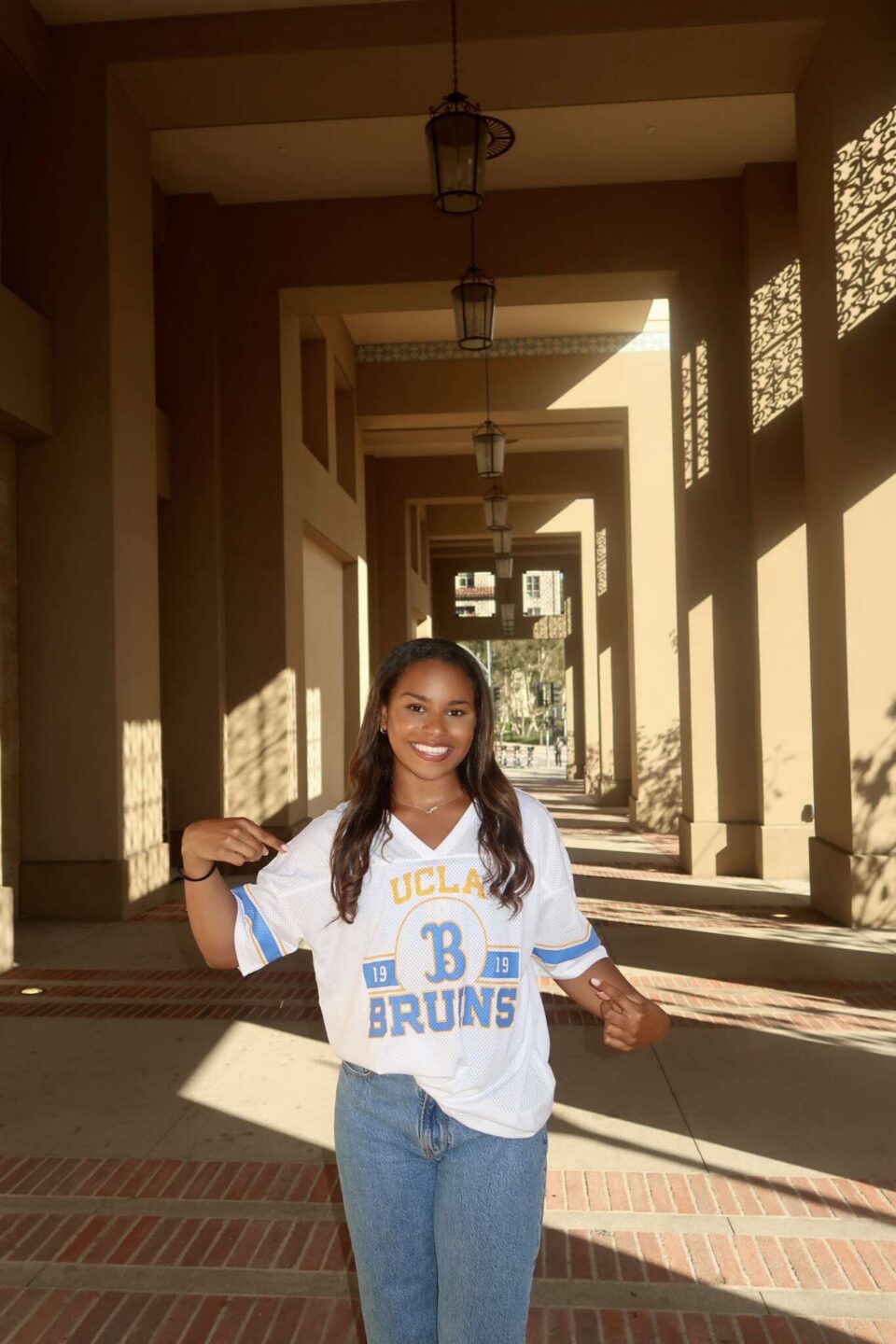 UCLA cheerleader jaiden gilbert
