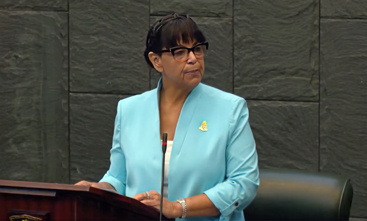 Julie Hunter, MP for West Bay West, who defeated veteran politician McKeeva Bush in the 30 April election, thanked her predecessor for his more than 40 years of service as an elected representative.