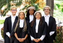 5 articled clerks called to the Bar Walkers