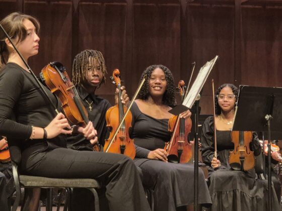 Young musicians returned to Cayman this week after attending the String Orchestra Camp at Florida State University in Tallahassee. - Photo: Supplied