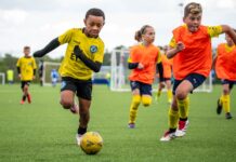 345 FC U10s football team earns history win on UK Tour