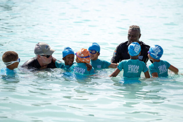 flowers one mile sea swim cayman islands