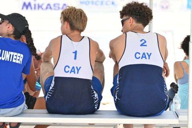 beach volleyball cayman islands CAZOVA