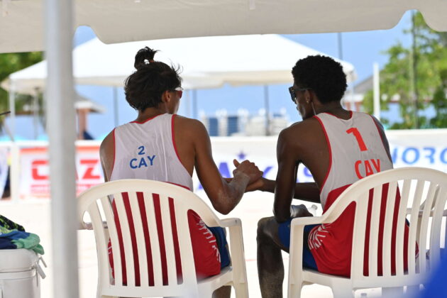 beach volleyball cayman islands CAZOVA