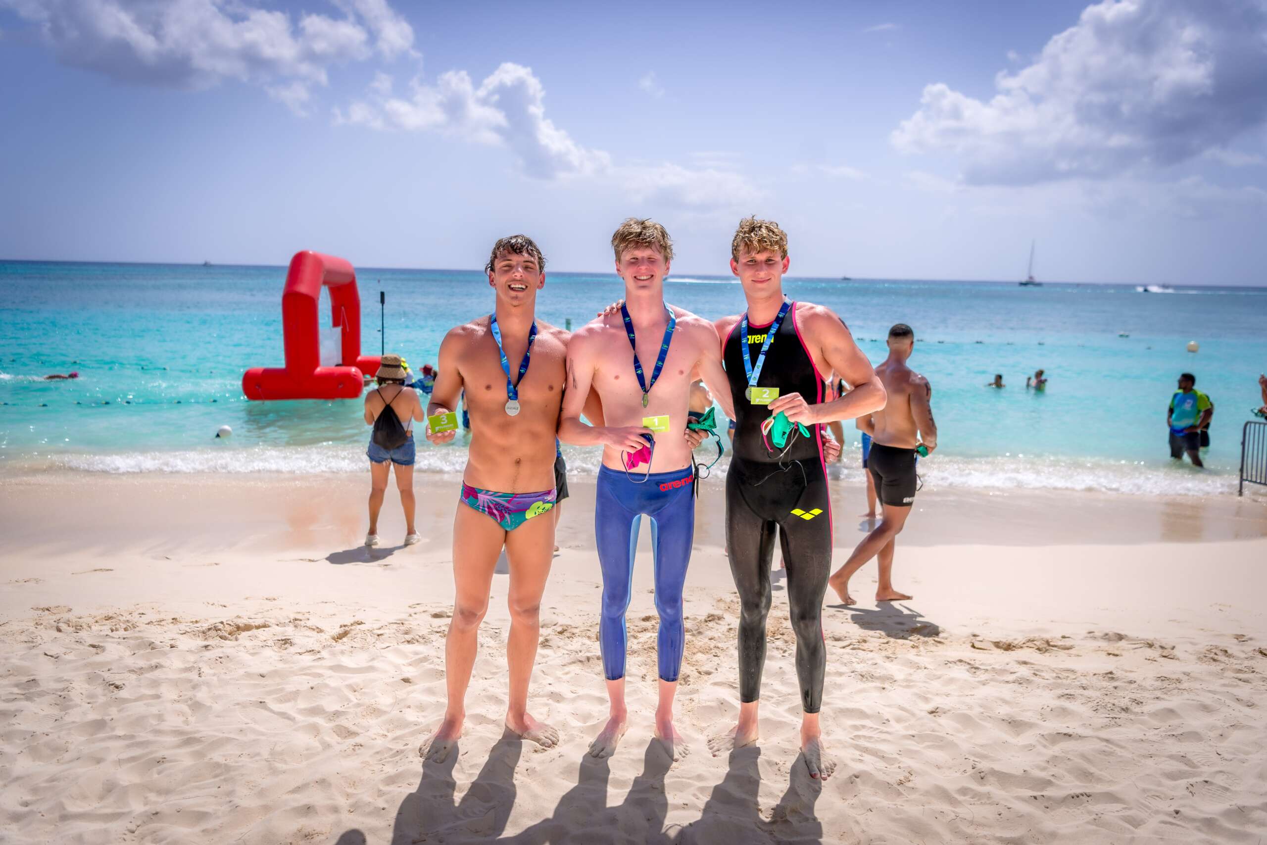 flowers sea swim cayman islands