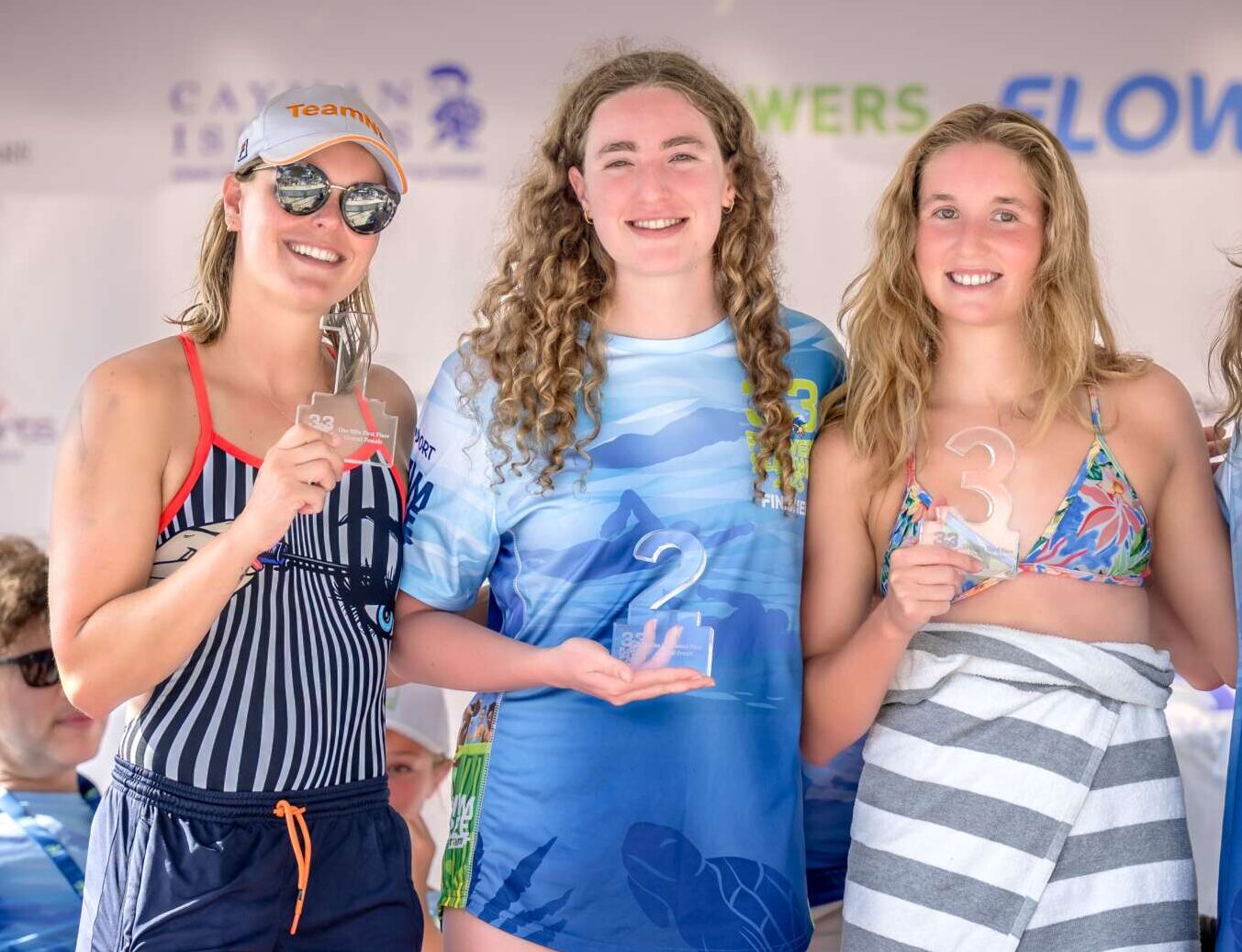 flowers sea swim cayman islands