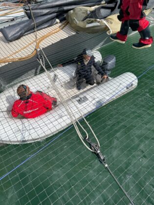 Charlotte Webster Peter Cunningham Sailing