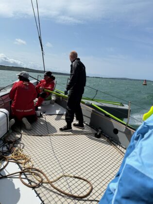 Charlotte Webster Peter Cunningham Sailing
