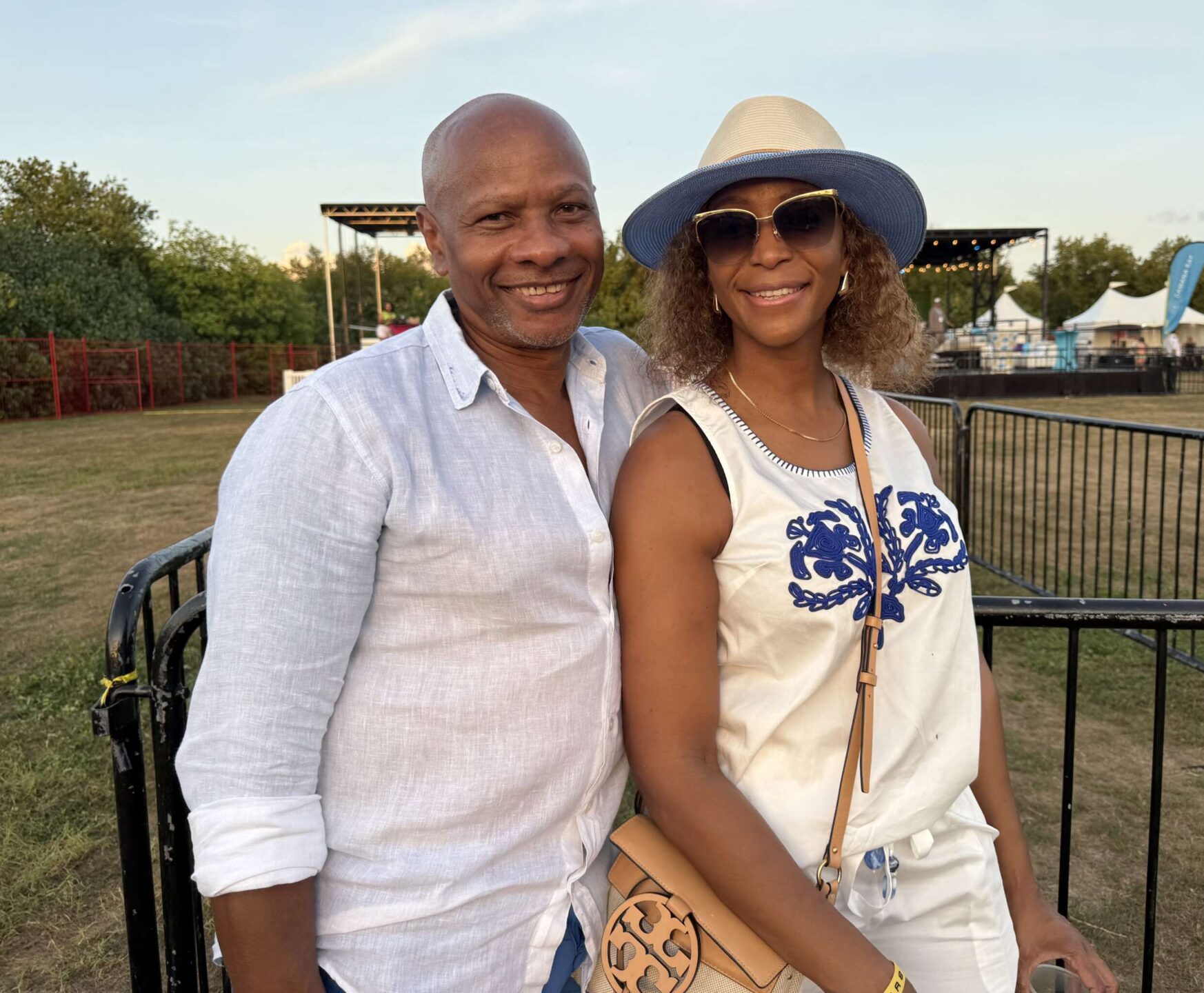 Laureen and Hector Robinson were first-time attendees of the Out Of This World music festival