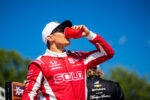 The Cayman connection at the Grand Prix of Road America Alex Palou, winner of the XPEL Grand Prix at Road America on 22 June, enjoys a beverage from a red Solo Cup after the race. - Photo: Submitted