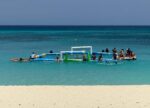 Water polo action in inaugural high school tournament water polo cayman islands schools