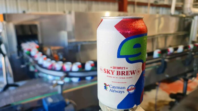 Sir Turtle’s Sky Brew is Cayman Airways' latest addition to its growing inflight menu