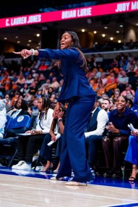 Female Basketball coach