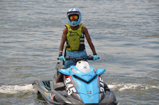 james munroe jr. cayman islands jet ski racer 2025 Monster Energy P1 AquaX National Championship New Orleans